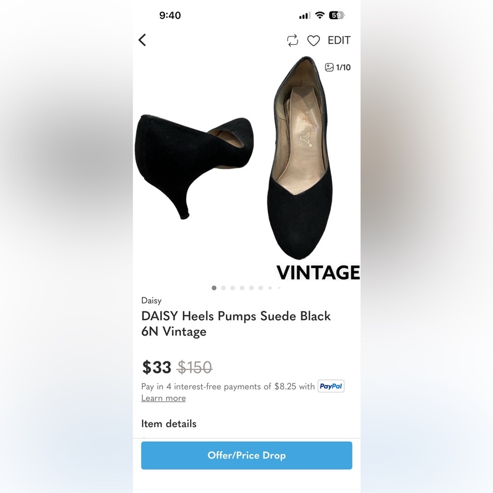 SunnyLeigh Vtg 90s Black Velvet Lace Crepe Midi Skirt Bohemian Asymmetric Flare4 - Picture 16 of 16